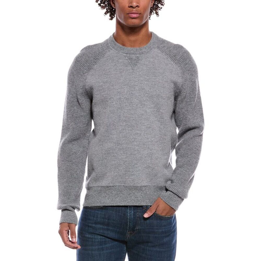 Hugo Boss Mens Boss Hero Wool Crewneck Sweater
